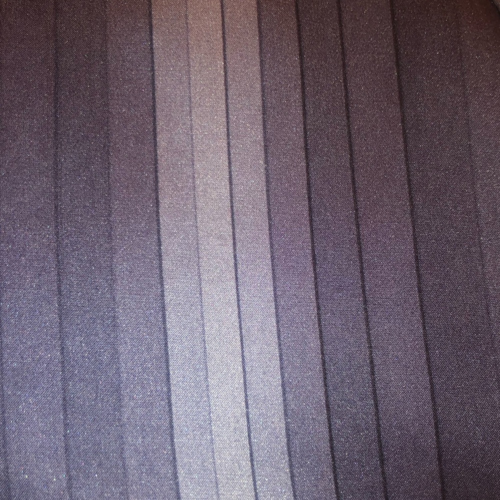 CW Silk Blue Striped Blouse 14 16 - Picture 4 of 6